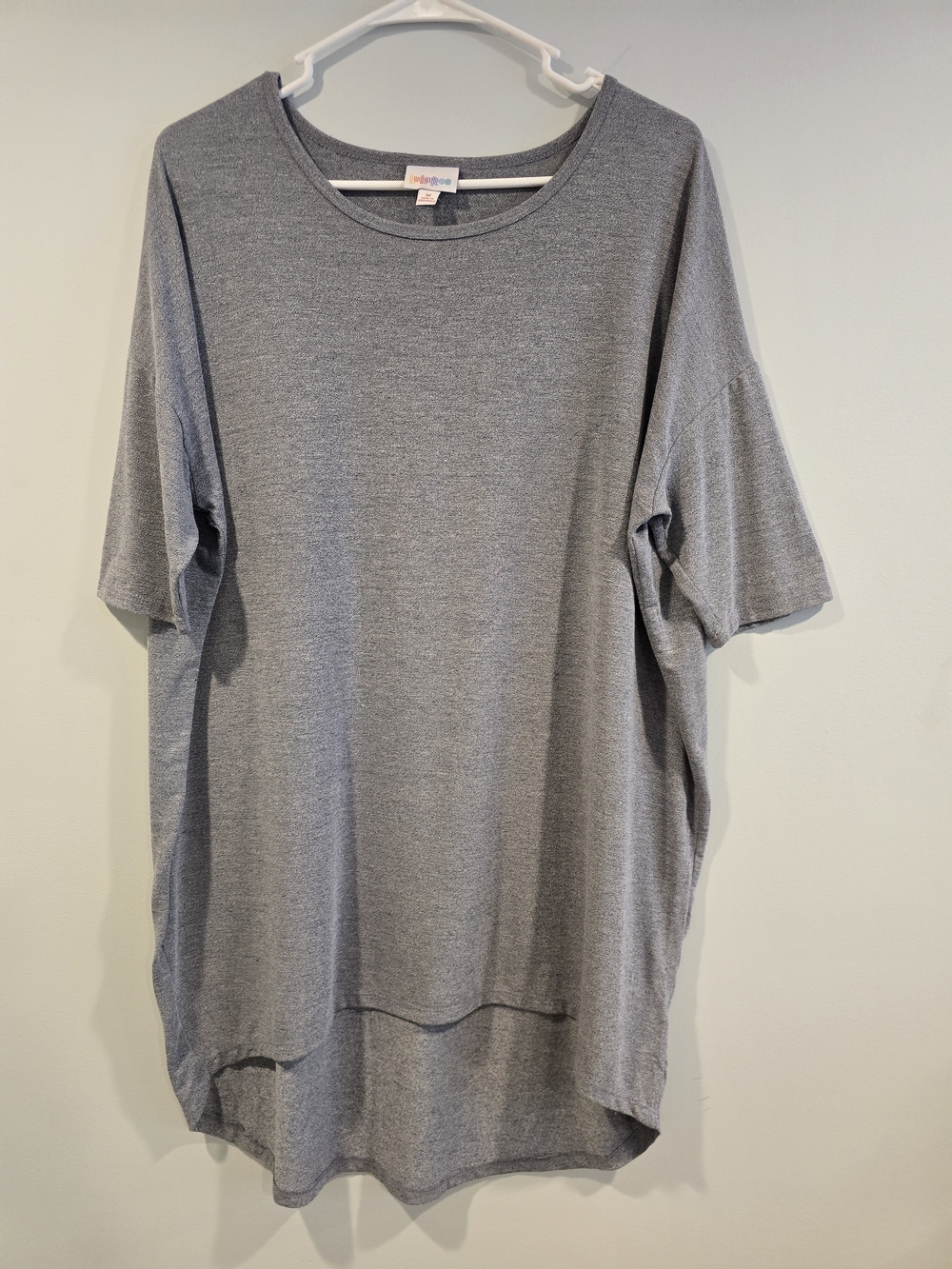LuLaRoe Blue Crewneck Tunic